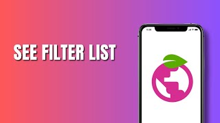 How to view your filter list in Berry Browser