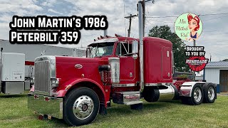 John Martin’s 1986 Peterbilt 359 Semi Truck Tour