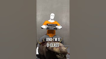 another day in a life of a d class in scp foundation  #animation #blender #scp #funny