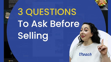 Before your sell your course ask your audience these 3 questions! #uteach #coursecreation