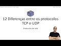 12 Diferenças entre os protocolos TCP e UDP - Curso de Redes