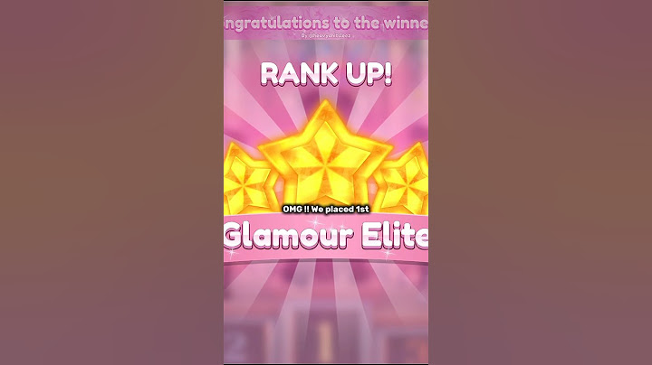 I’m finally a glamour elite !! #dti #dresstoimpress #roblox #trending #shorts