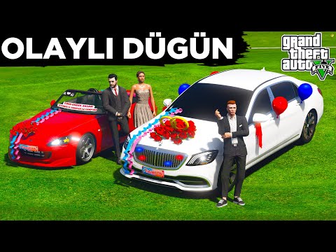 Gta 5 ÇILGIN DÜĞÜN KONVOYU !! GERÇEK HAYAT #47