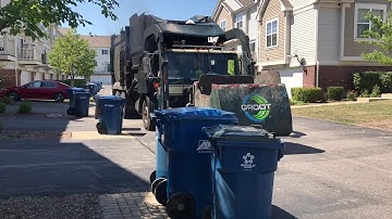 Ex Allied Waste Garbage Truck: Autocar McNeilus Front Loader with Curotto Can