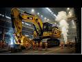 Inside Caterpillar's Mega Factory: Forging a 1000-Ton Monster (Full Process)