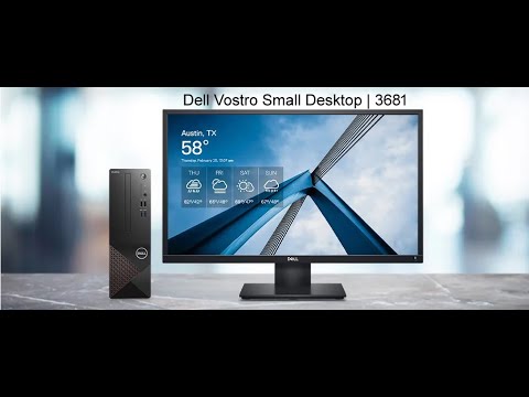 DELL VOSTRO 3681 SMALL DESKTOP INSTALLATION AND SSD NVMe UPGRADING