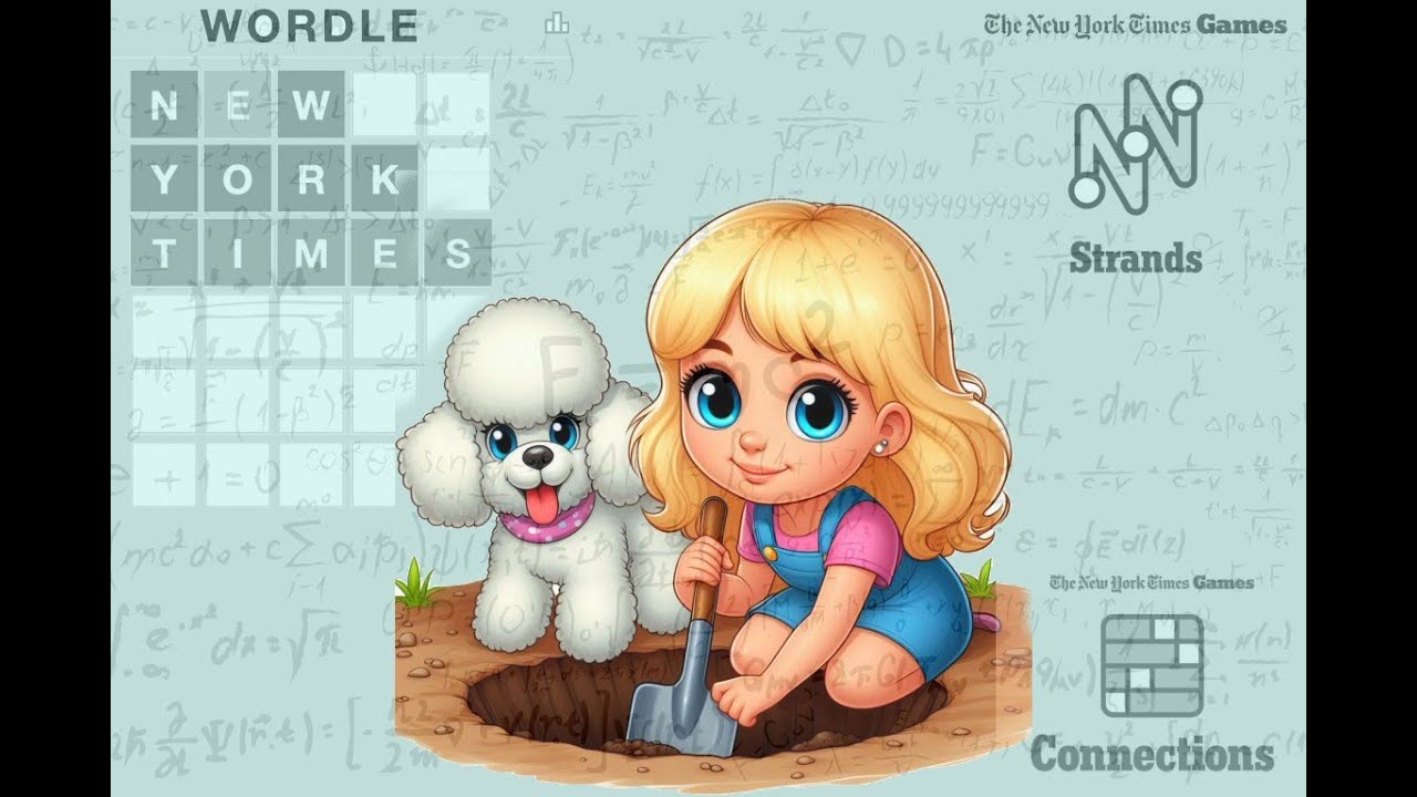 Digging deeper and deeper into a hole in NYT Wordle, Strands, Connections and Mini 10.15.24