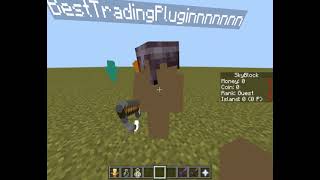 Trade plugin for PocketMine-MP 5 [ Only $2.5 ]