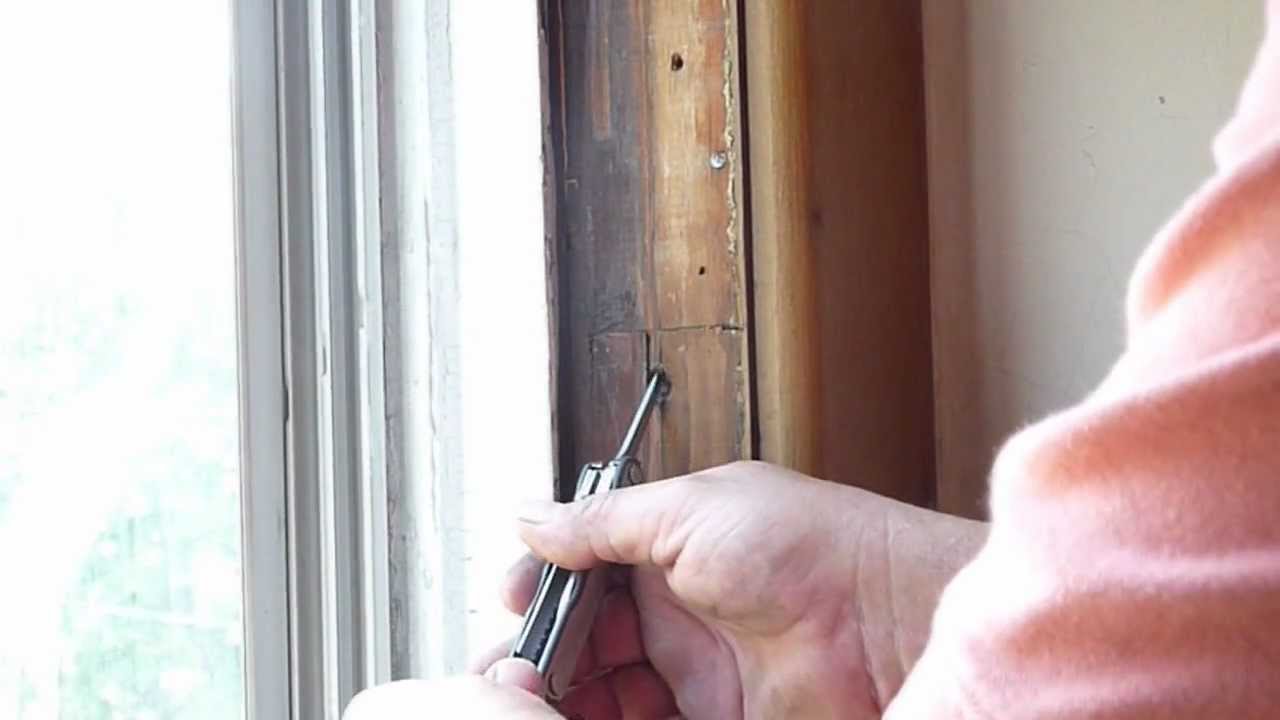 Repairing Sash Cords 