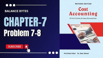 Chapter 7 | Process Costing | 2nd Department | Problem 7-8 Solved | by Prof. Muhammad Sufyan