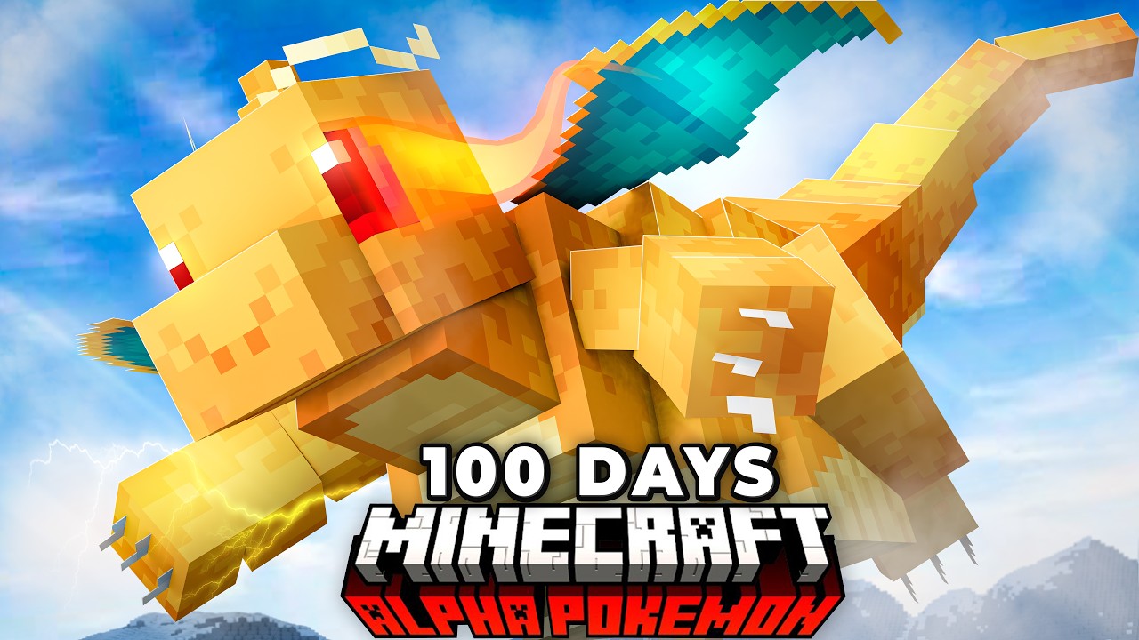 I Spent 100 Days in COBBLEMON 1.8 UPDATE Pokémon Minecraft VS. my Rival! (Duos Cobblemon)