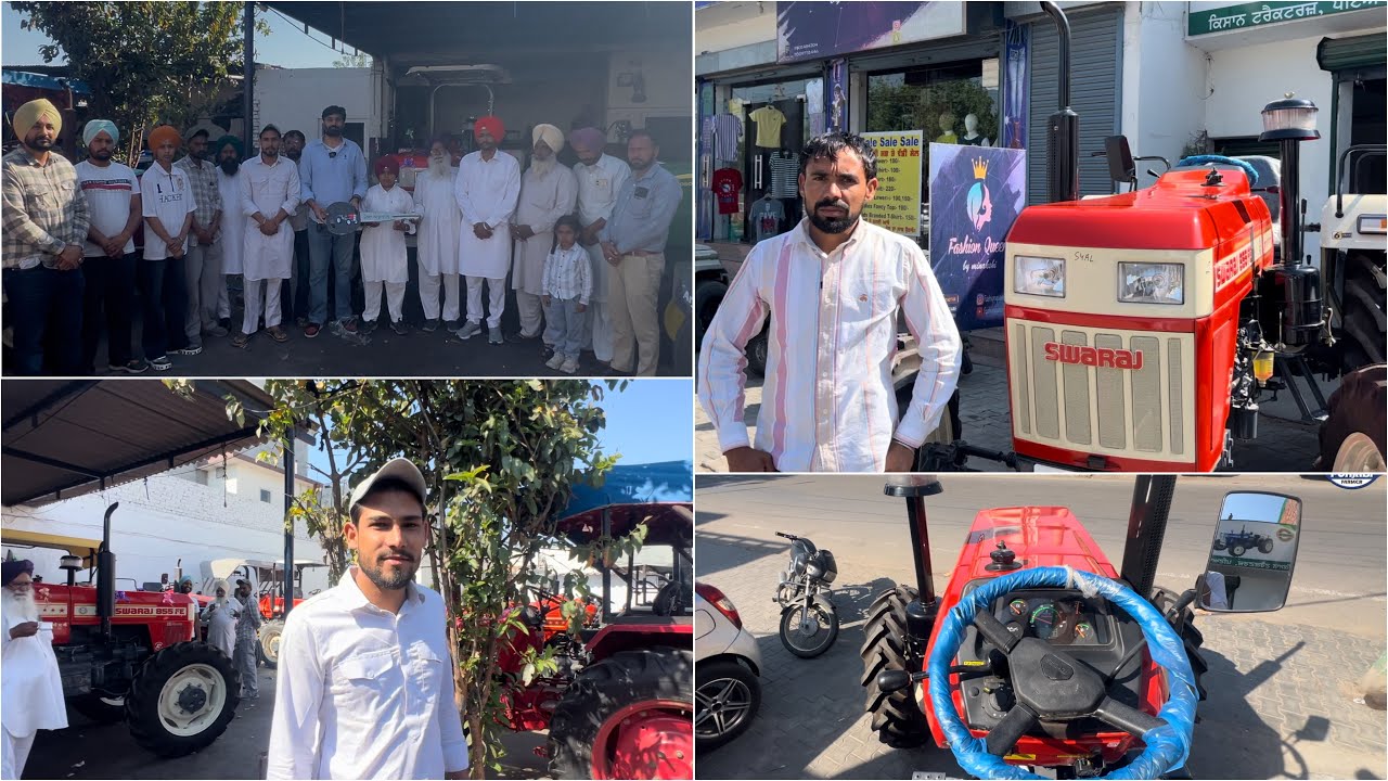Swaraj 855 Shuttle Gear • New Tractor Delivery • Punjabi Farmer