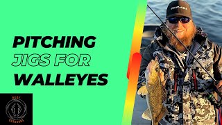 Pitching Jigs for Early Season Walleyes