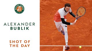 Alexander Bublik - Shot of the Day #2 I Roland-Garros 2020