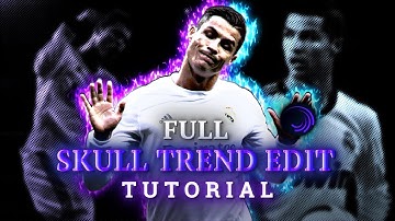 Full skull trend edit tutorial in alight motion ( preset )