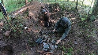 УЖАС ИЗ ЯМЫ! Мы не смогли сберечь немца. Коп по войне в лесу. УЖАС ИЗ ЯМЫ! Мы не смогли сберечь немца. Коп по войне в лесу.