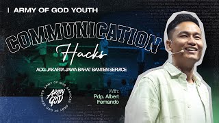 ARMY OF GOD YOUTH | COMMUNICATION HACKS | PDP. ALBERT FERNANDO | GMS JAKARTA JAWA BARAT BANTEN