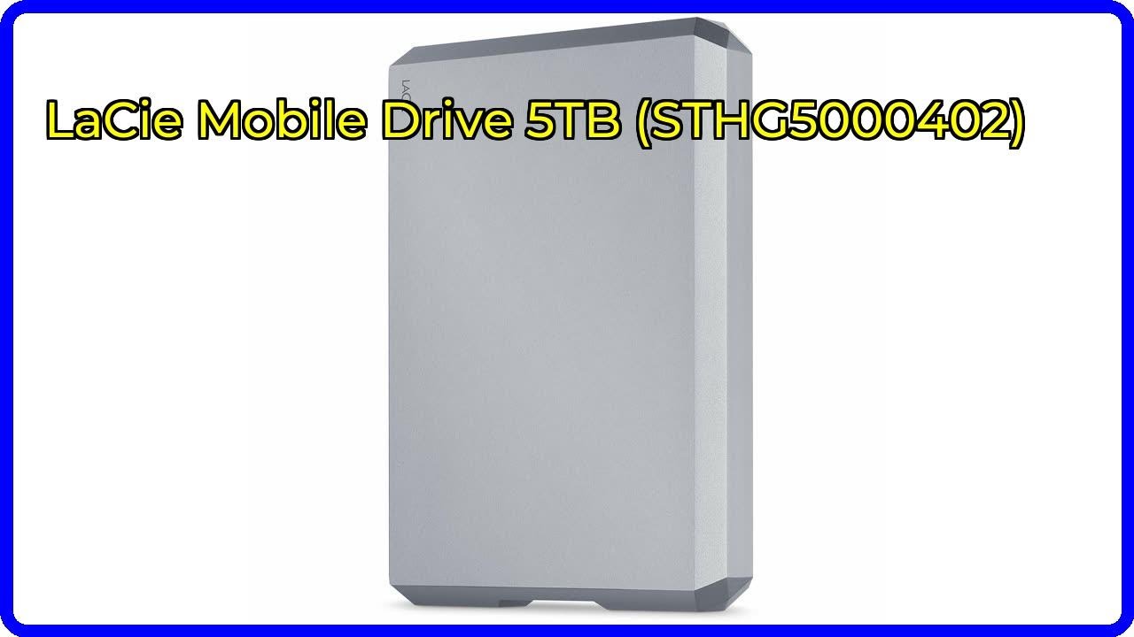 Review: LaCie Mobile Drive 5TB (STHG5000402). First Look. - YouTube