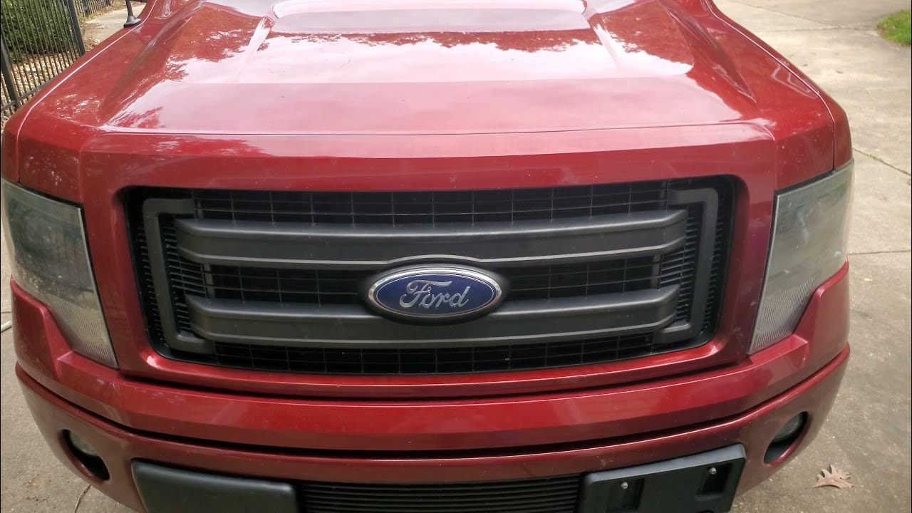 2013 Ford F150 FX4: How to open engine hood from the outside. broken