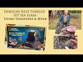 Rock Tumbler Unboxing + Treasure + DIY Sea Glass