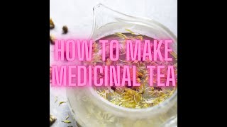 How to Make a Medicinal Tea - Hard Roots and Bark VS. soft leaves and flowers screenshot 5