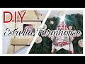 Estrella para arbol de navidad  / como hacer una estrella / DIY