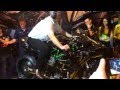 Kawasaki H2R  FULL THROTTLE! NEC Bike Show 2014