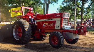 Not Your Grandpas Farm Stocks Tractors pulling in Winamac, IN 2023. Tractor Pulling 2023.