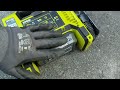 Ryobi R18MI  18v Tire Inflator Demo with Tesla Model Y