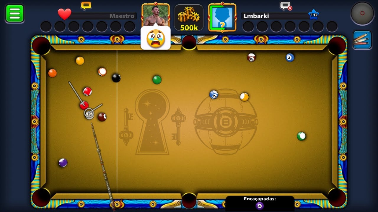 DENUNCIANDO OS HACKERS NO 8 BALL POOL - SINUCA ONLINE AO VIVO 