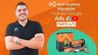 CO Maratón de Youtube y Google ADS  4/5 certificados en red de busqueda, red de display y youtube