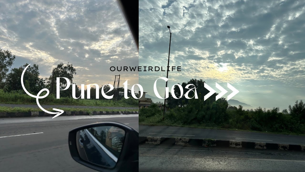 Pune to Goa |Roadtrip in monsoon| via Anuskura ghat