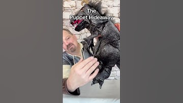 Puppet of the Day – Black Dragon made by Folkmanis Puppets – The Puppet Hideaway with Eric Thomsen