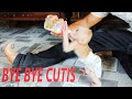 Compilation of adorable baby monkey cutis moments before dad leaves