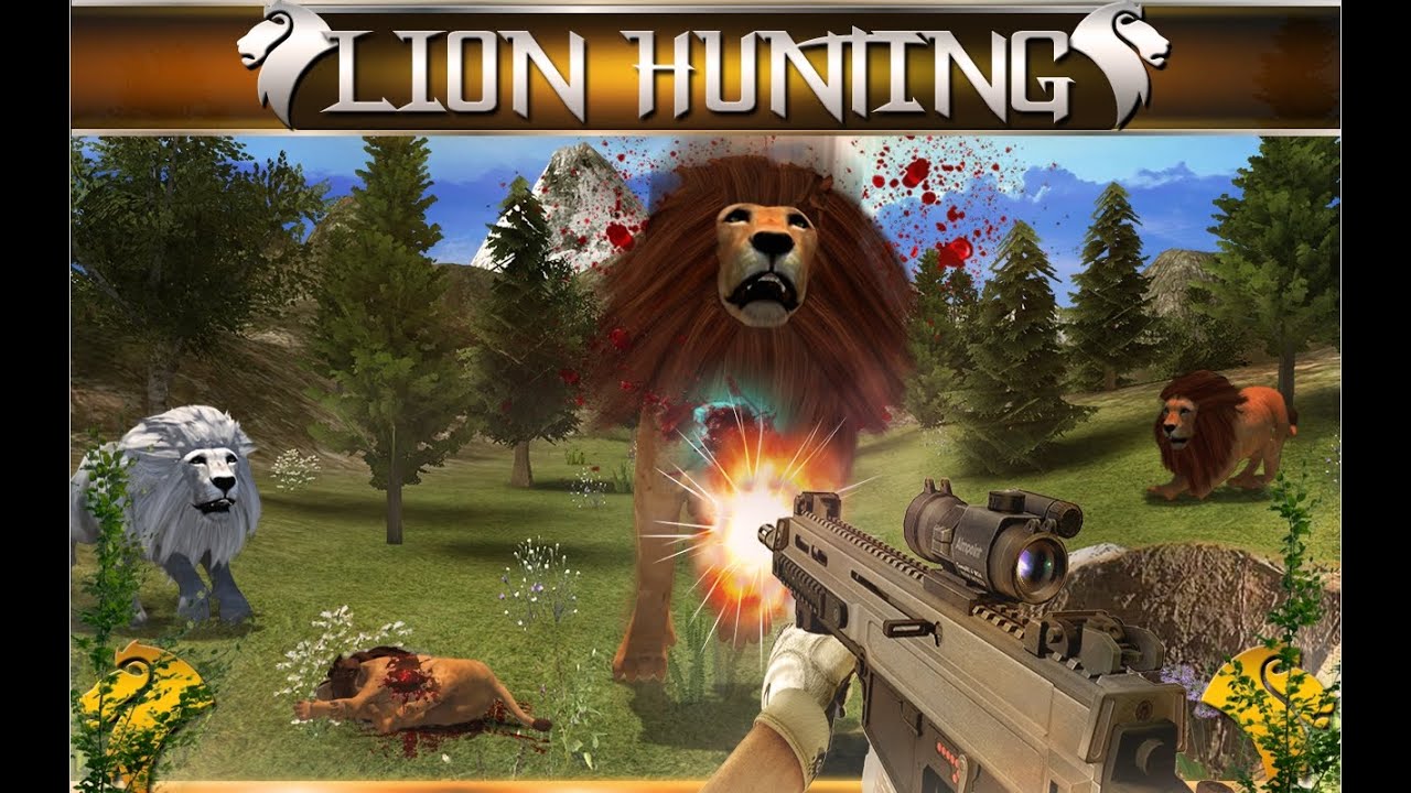 lion shooting game