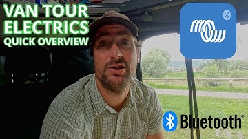 VICTRON CONNECT RESET access code with PUK | SMALL VAN TOUR | ELECTRICS HIGH OVERVIEW | VW T6.1