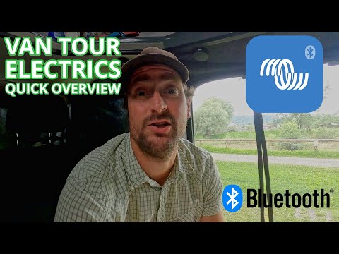 VICTRON CONNECT RESET access code with PUK | SMALL VAN TOUR | ELECTRICS HIGH OVERVIEW | VW T6.1