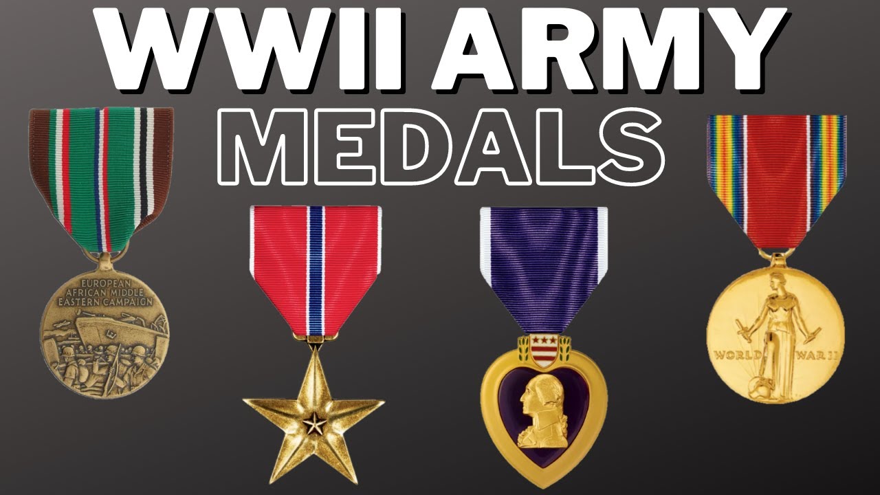 Wwii Us Army Medals Explained You