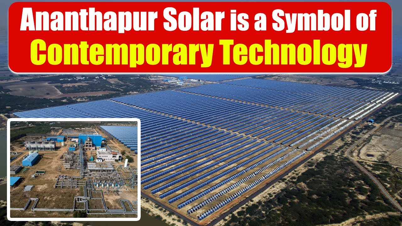 Ananthapur Solar is a Symbol of Contemporary Technology | MEIL Power