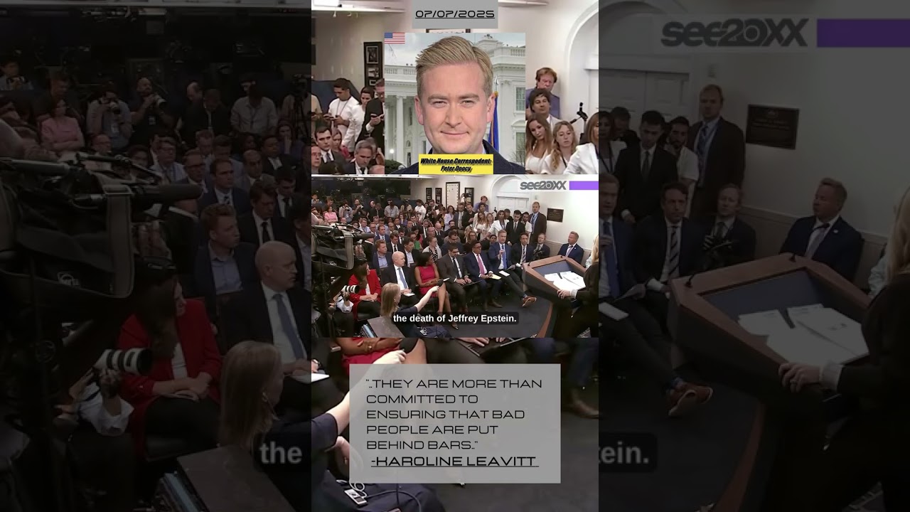 Reporters Question White House on Epstein Investigations 