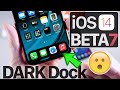 iOS 14 Beta 7 - New Wallpapers, Black Dock /Folders? & More...