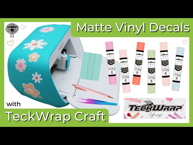 Tutorial  How to Craft with Printable Sticker Vinyl? - TeckWrap