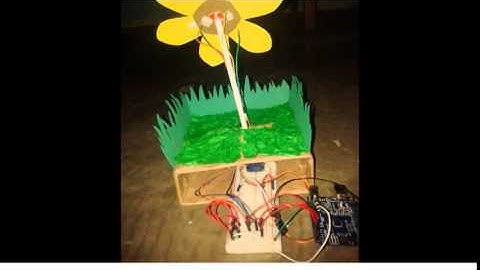 Proyecto Girasol Seguidor de Luz