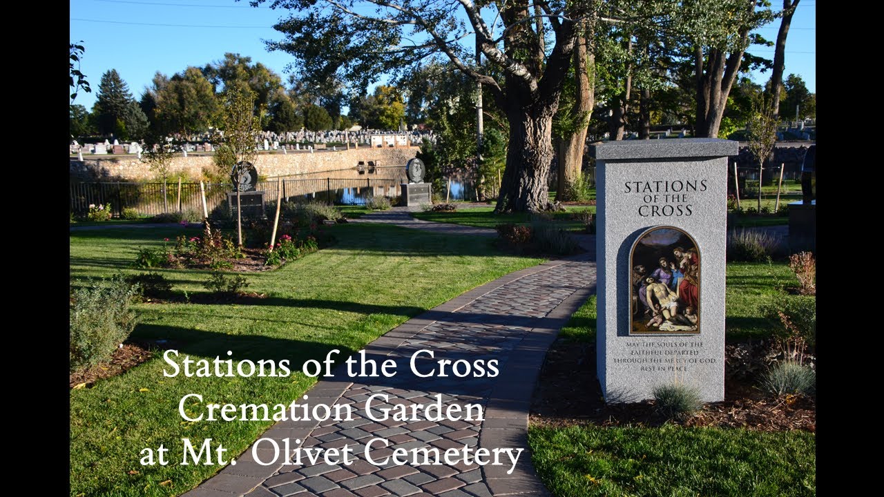 Stations of the Cross Cremation Garden at Mt. Olivet Catholic Cemetery
