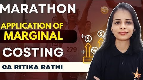 Application Of Marginal Costing Revision | PN 12 CMA Inter Revision June 25 Exams | CA Ritika Rathi