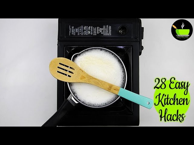 28 KITCHEN HACKS You Must Know | #TipsandTricks #DIY |  KITCHEN HACKS YOU NEVER KNEW YOU NEEDED | She Cooks