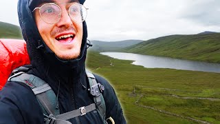 Hiking across the Scottish Highlands