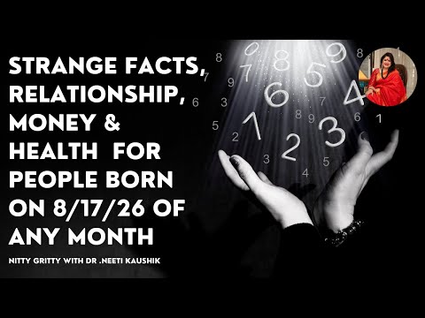 Numerology number 8 born people (relationship, Health, wealth )