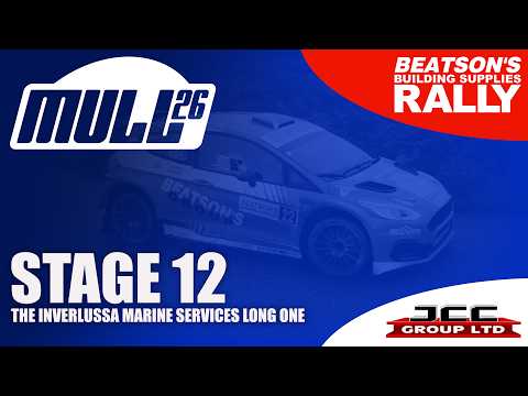 ! Beatson's Building Supplies Mull 26 Rally - Stage 12