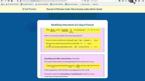 Vague Pronouns: Identifying Antecedents of a Vague Pronoun